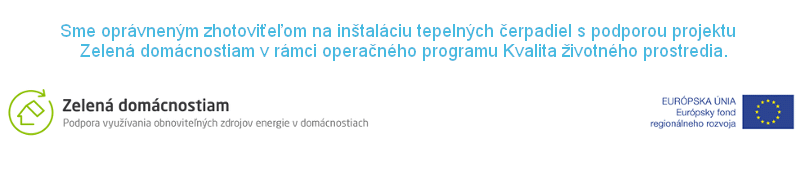 Zelená domácnostiam